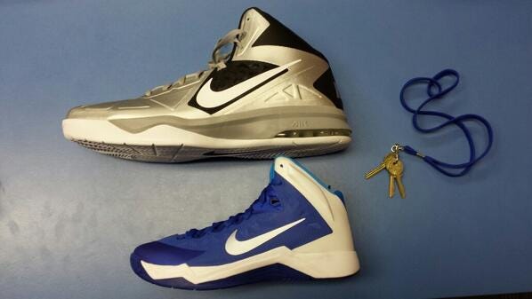 what shoes does karl anthony towns wear